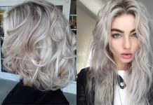 Cum sa obtii culoarea de par blond cenusiu inchis?