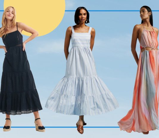Care sunt cele mai frumoase rochii albastre elegante?