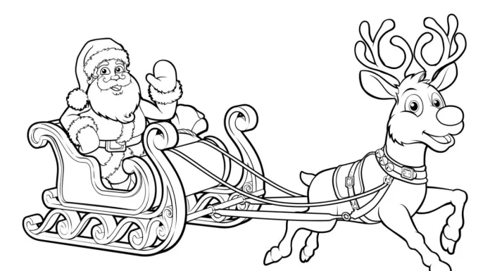 Desene de Craciun frumoase: Ce desene de Craciun sa colorezi?