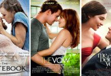 Care sunt cele mai romantice filme de dragoste?