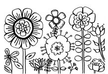 Floare de colorat: Care sunt cele mai frumoase planse de colorat flori?