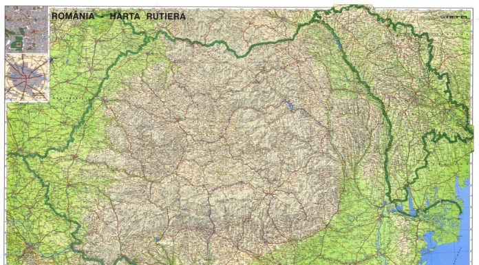 Care este harta rutiera a Romaniei?