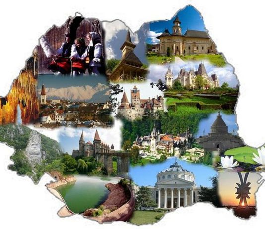 Cum este harta turistica a Romaniei?