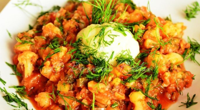 Cum se face mancarea de conopida?