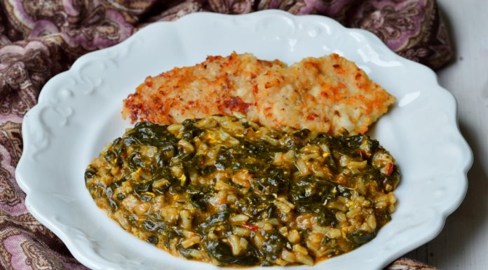 Cum sa gatesti spanac cu orez?