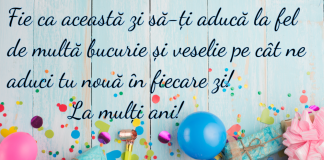 Ce mesaje de la multi ani 1 anisor sa scrii copilului tau?