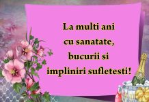 Cum sa scrii un mesaj de la multi ani cu sanatate? Idei de mesaje