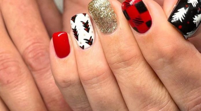 Care sunt cele mai simple modele de unghii de Craciun?