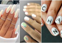 Modele unghii albe: Care sunt cele mai originale modele?