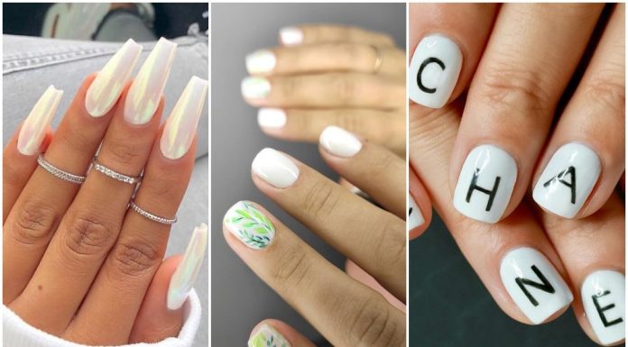 Modele unghii albe: Care sunt cele mai originale modele?