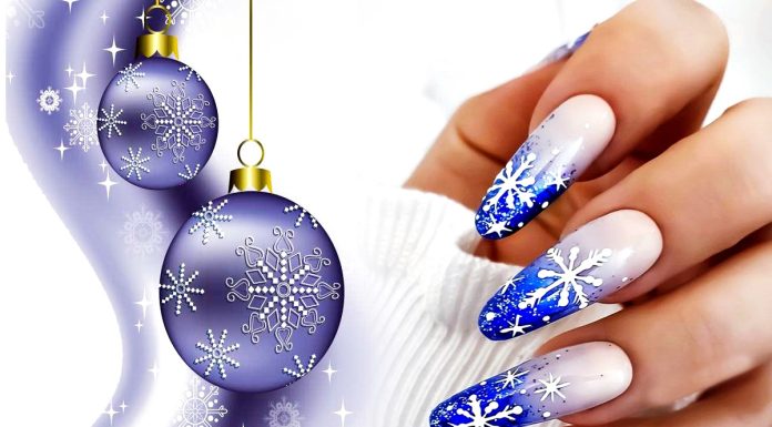 Unghii de Craciun simple: Cele mai trendy modele