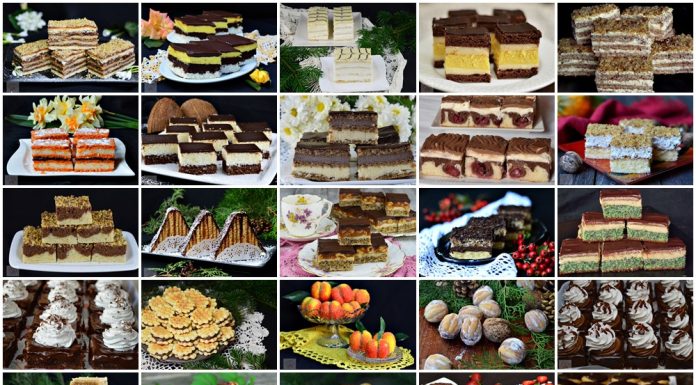 Care sunt cele mai delicioase 40 de retete prajituri de casa pentru sarbatori?