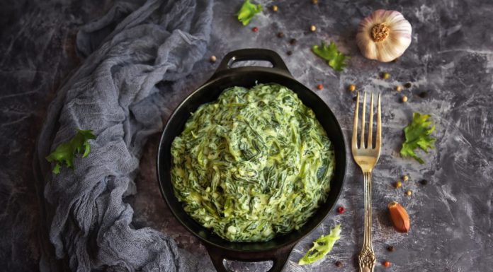 Cum sa gatesti spanacul cu smantana?