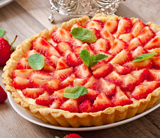 Cum se face tarta cu capsuni?
