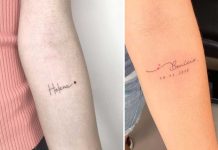 Ce modele de tatuaje cu numele copiilor sa-ti faci?