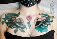Care sunt cele cele mai deosebite tatuaje fete pe piept?