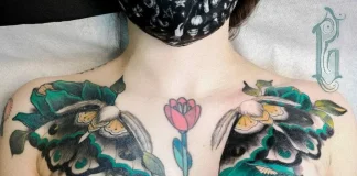 Care sunt cele cele mai deosebite tatuaje fete pe piept?