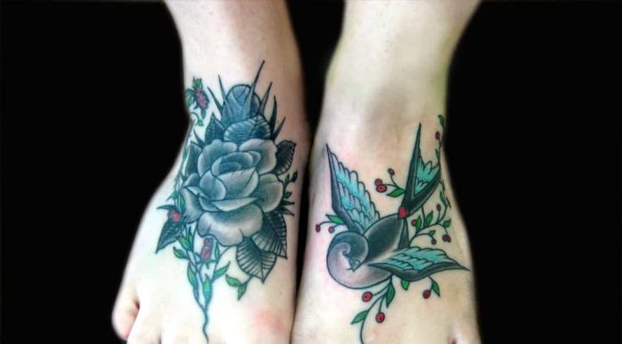 Ce tatuaje pe picior sunt perfecte pentru fete?