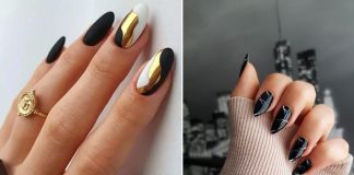 Ce model de unghii cu gel negre patrate sa alegi?