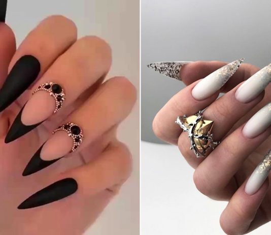 Unghii cu gel negru: Care sunt cele mai originale idei?