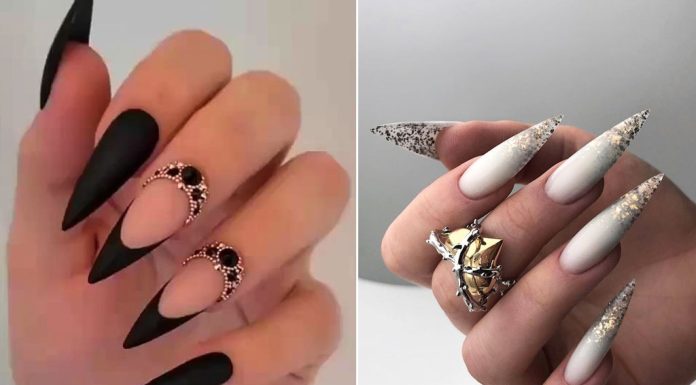 Unghii cu gel negru: Care sunt cele mai originale idei?