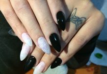 Unghii cu gel negru: Care sunt cele mai originale idei?