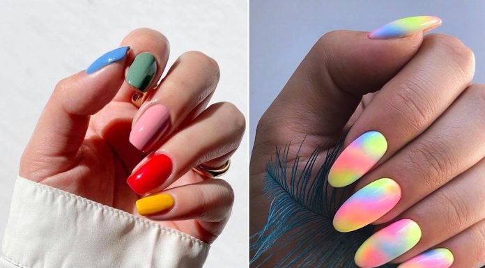 Ce modele de unghii de vara neon sunt in tendinte?