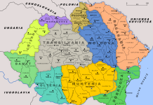 Care sunt vecinii Romaniei? Harta Romaniei