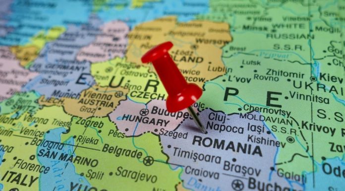 Care sunt vecinii Romaniei? Harta Romaniei